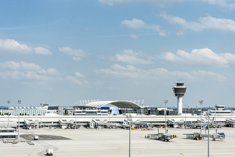 Munich Airport (MUC) is the main international airport serving Munich.