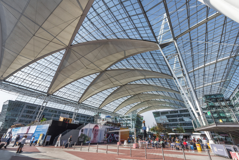 Munich Airport has a couple of passenger terminals.