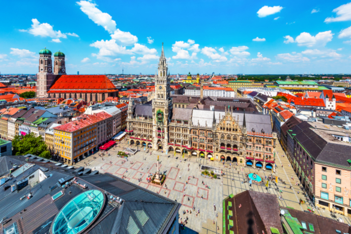 Munich is the capital and largest city of Bavaria, Germany.
